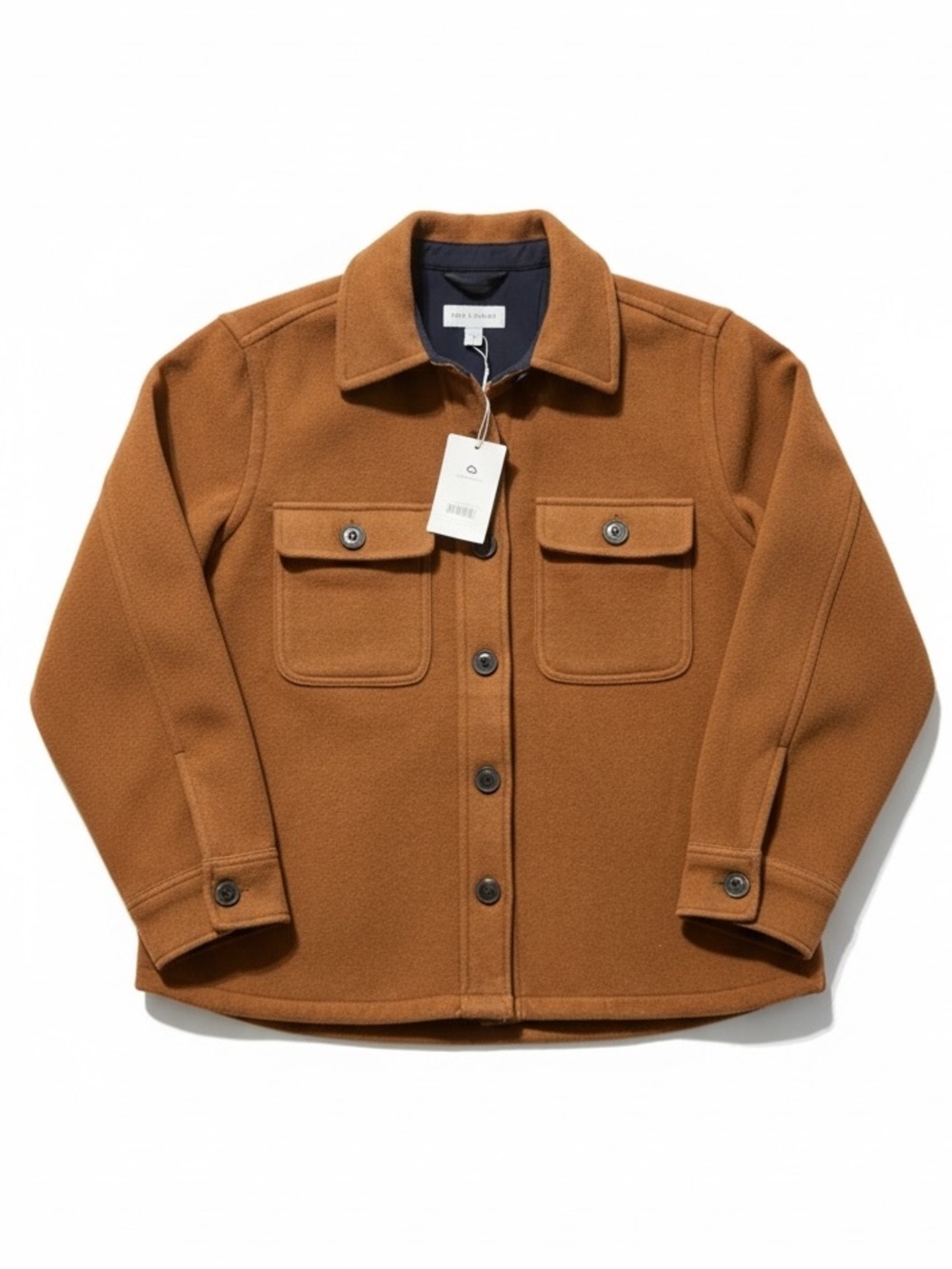 Free Assembly Wool Blend Oversized Shacket – Small